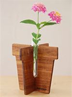 گلدان چوبی رومیزی کد 578