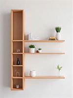شلف چوبی سرهم کردنی (ماژولار) کد 631