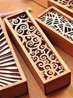 جامدادی چوبی در چهار طرح مختلف کد 581