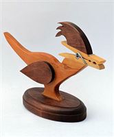 گیره ی یادداشت چوبی به شکل پرنده
